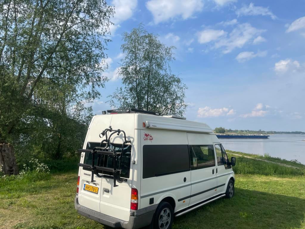 Ford Transit Camper 2004 - klaar voor avontuur & off-grid, Caravans en Kamperen, Campers, Buscamper of Camperbus, Ford, Tot en met 2