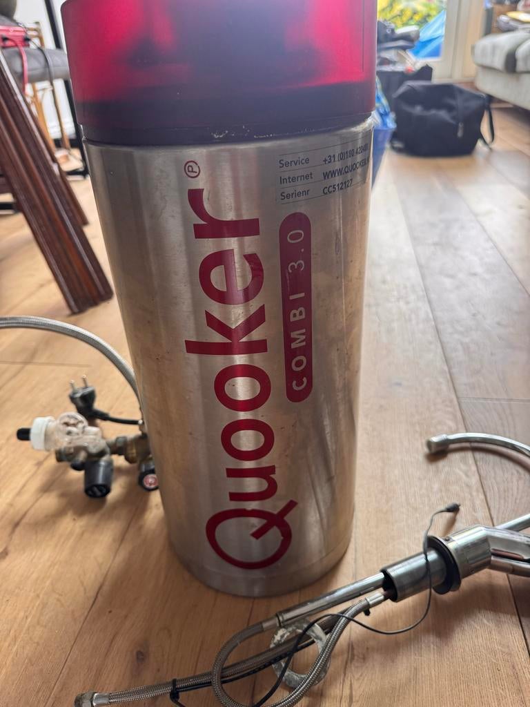 Quooker Combi 3.0 met kranen - Zo goed als nieuw, 1 tot 2 liter, Ophalen, Zo goed als nieuw