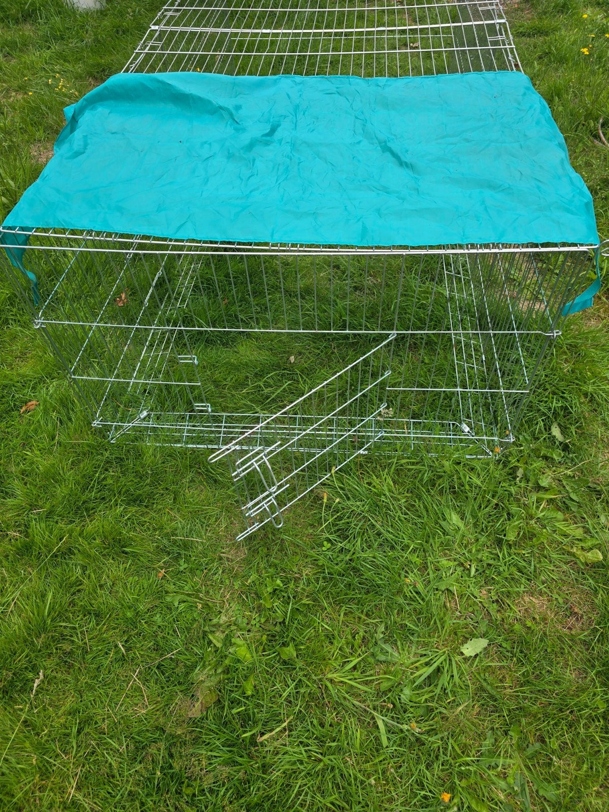 Groot konijnenren 230x115x70 cm, Dieren en Toebehoren, Knaagdieren en Konijnen | Hokken en Kooien, Ophalen, 110 cm of meer, 60 tot 90 cm