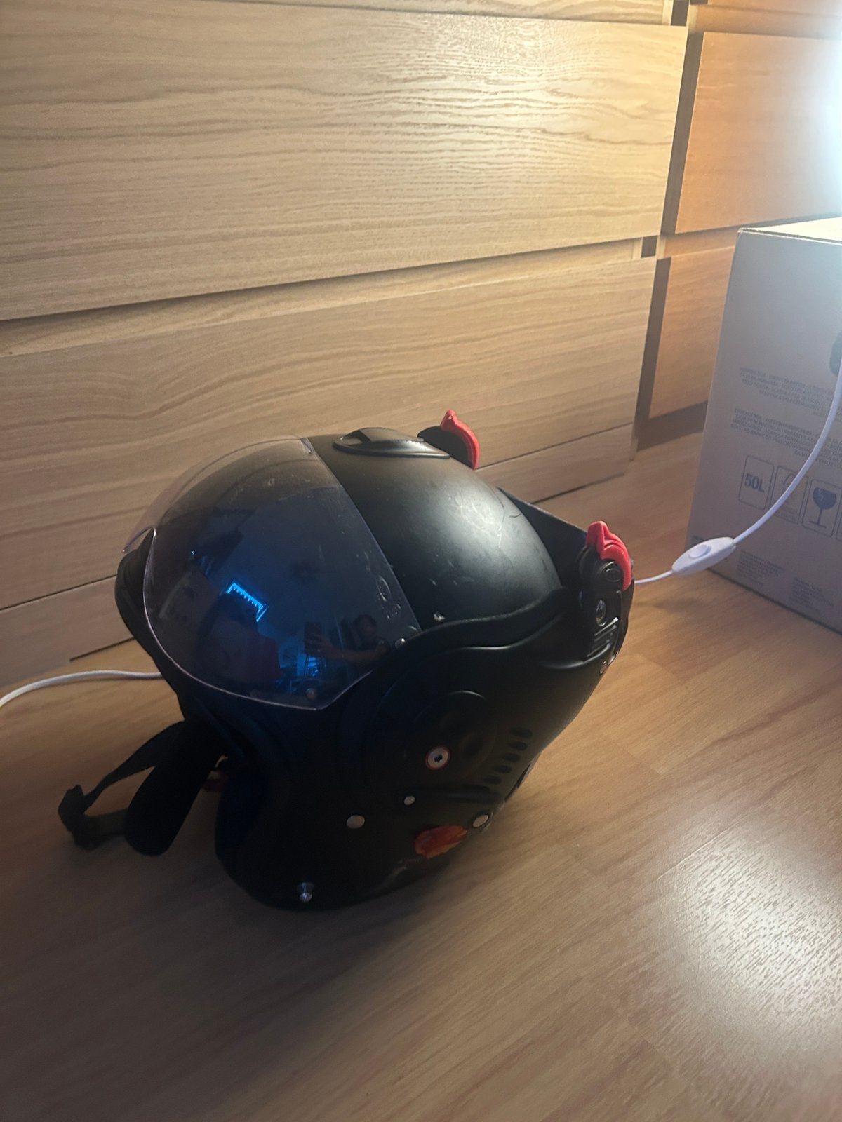 Boxer helm v8, Ophalen, Zo goed als nieuw