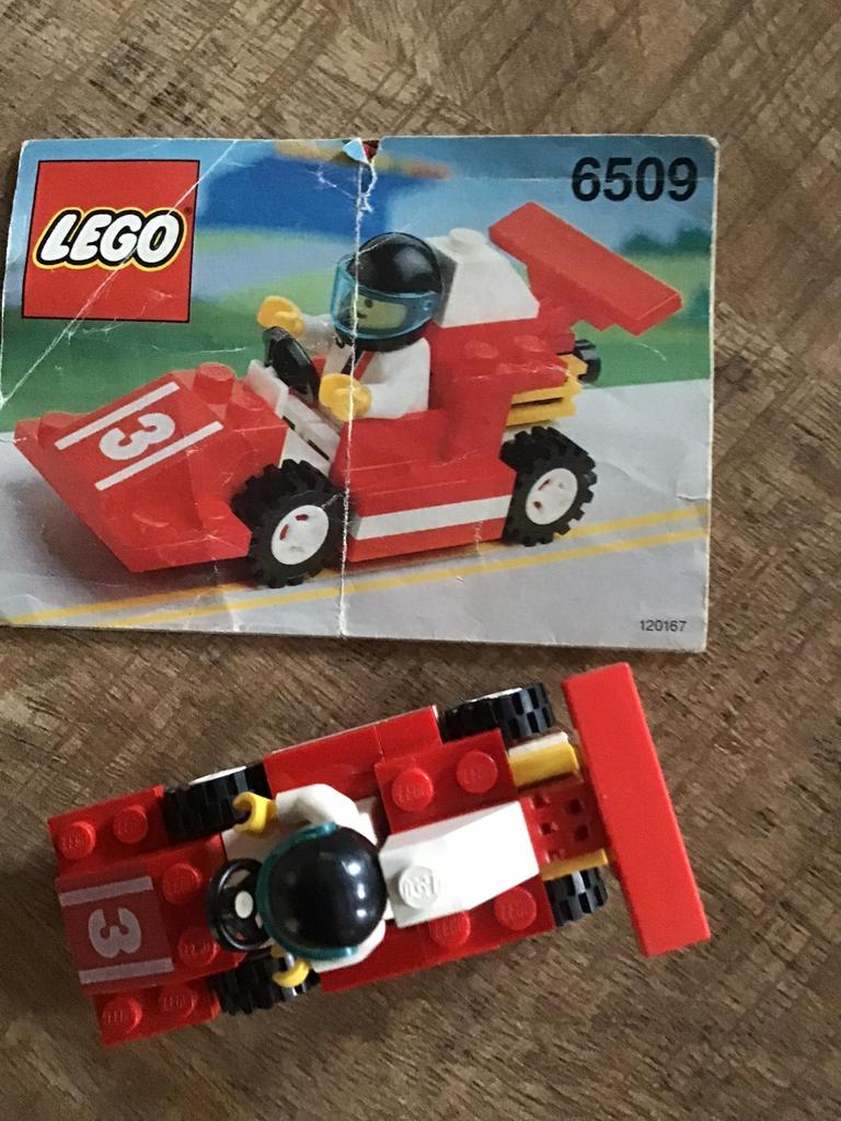 Lego red racer 1991, Ophalen of Verzenden, Zo goed als nieuw