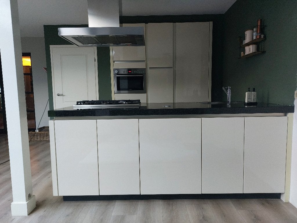 Keuken schiereiland, Huis en Inrichting, Keuken | Complete keukens, Ophalen, Gebruikt, Overige typen, Met kookeiland