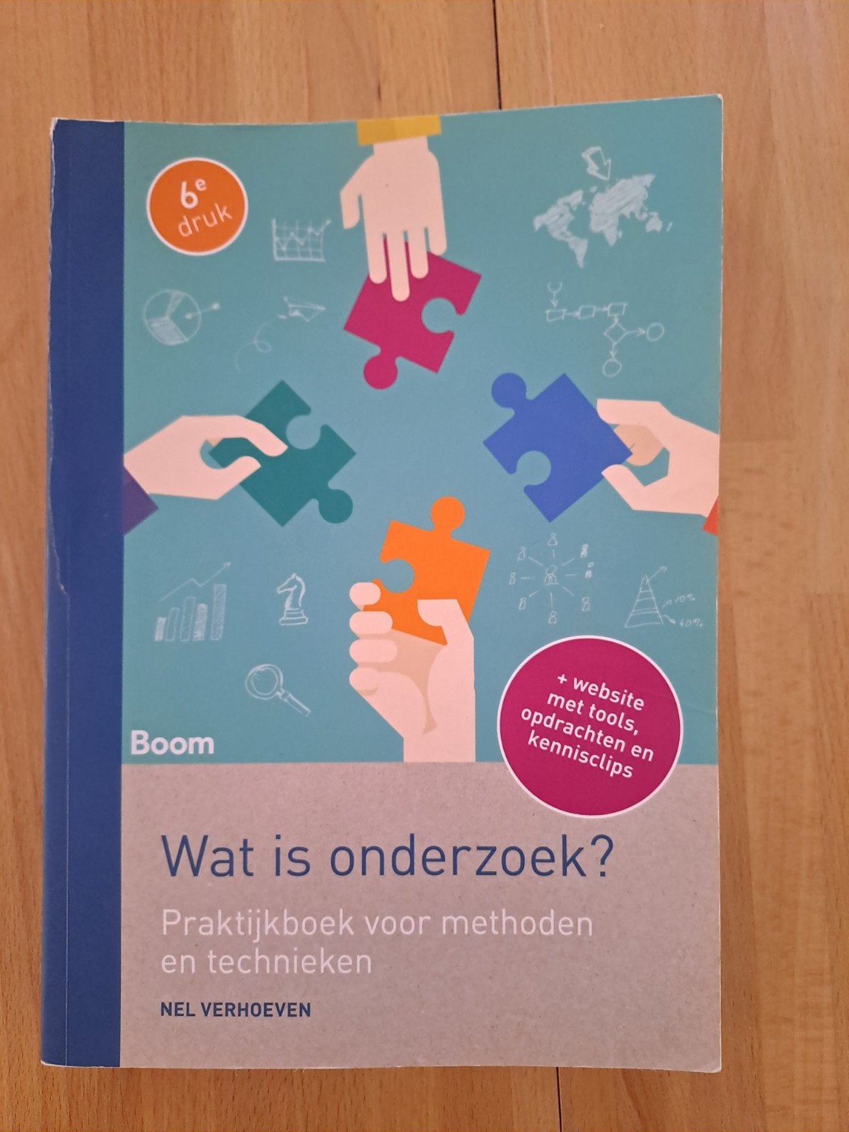 Nel Verhoeven - Wat is onderzoek?, Ophalen, Sociale wetenschap, Zo goed als nieuw, Nel Verhoeven