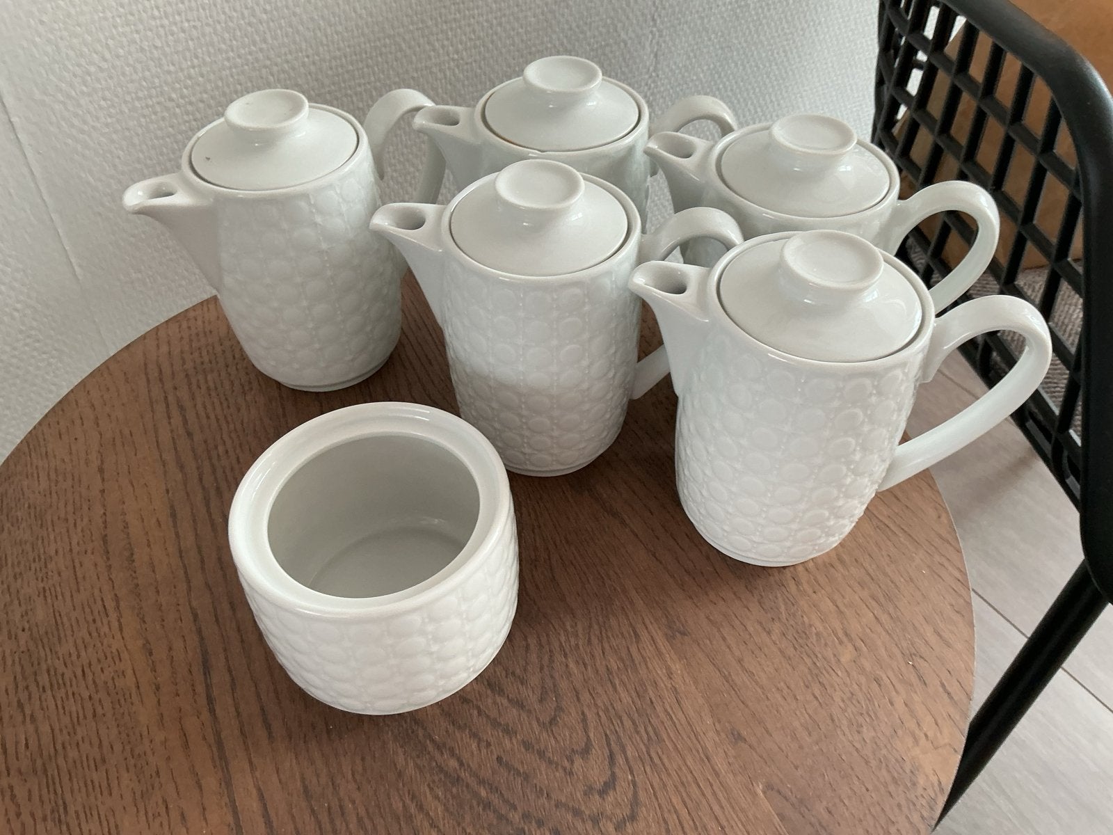 Hutschenreuther koffie- of theepotjes en suikerpot, Antiek en Kunst, Antiek | Porselein, Ophalen of Verzenden