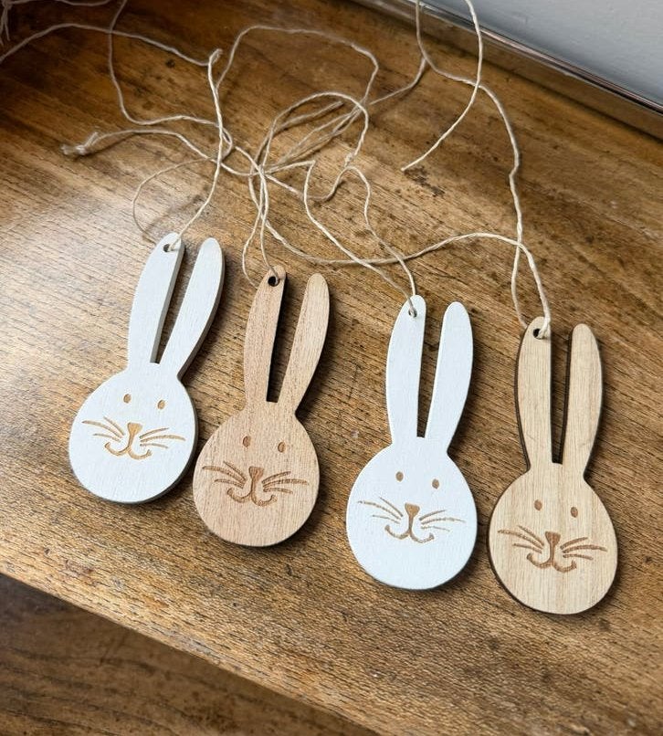 4x Houten hanger haas, Ophalen of Verzenden, Zo goed als nieuw