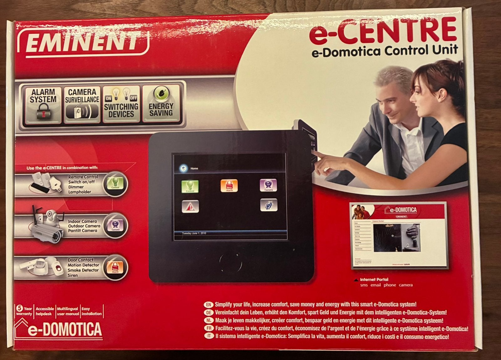 Eminent EM6500 e-Demotica Control Unit, Doe-het-zelf en Verbouw, Verzenden, Nieuw, Compleet systeem, Overige soorten