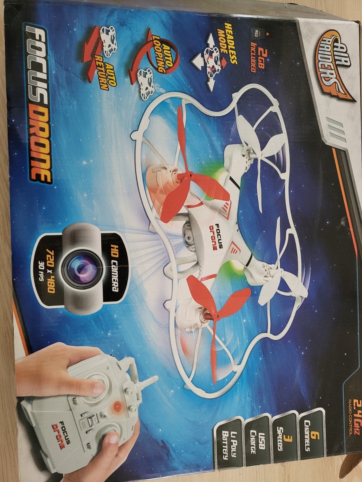 Focus Drone met HD Camera en afstandsbediening, Gebruikt, Overige merken, Verlichting, Basiskwaliteit
