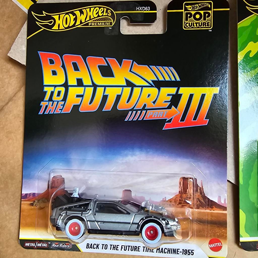Hot Wheels Back to the Future III Time Machine 1955, Nieuw, Ophalen of Verzenden, 333 Continental Blvd, El Segundo, CA 90245, USA