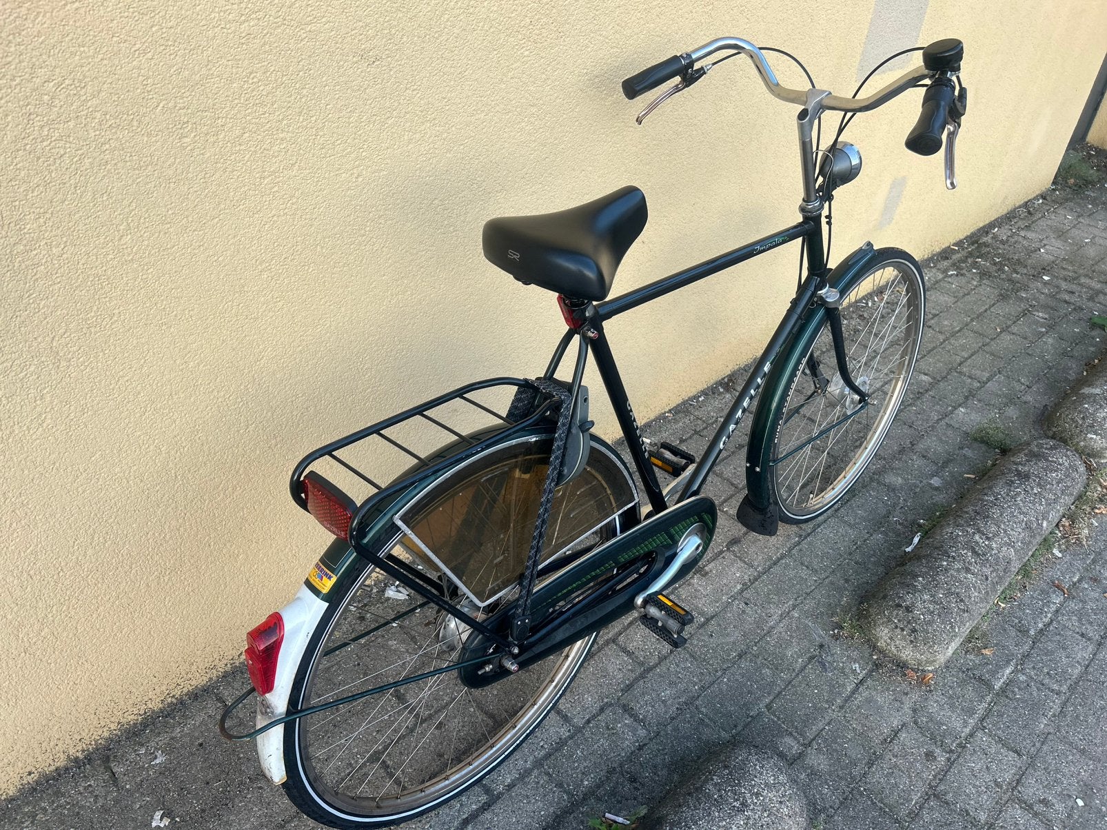 Gazelle fiets groen