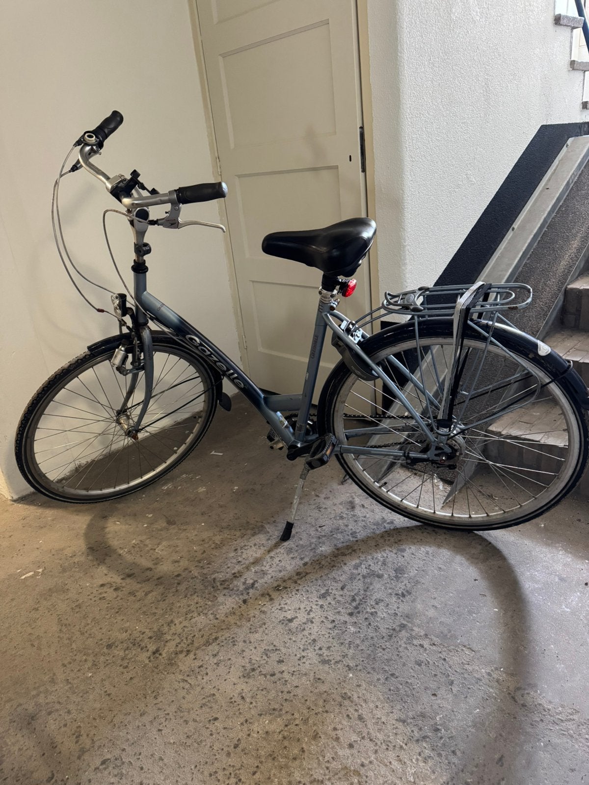 Gazelle Damesfietsen, Fietsen en Brommers, Fietsen | Dames | Damesfietsen, Ophalen, Gebruikt, Velgrem, Versnellingen