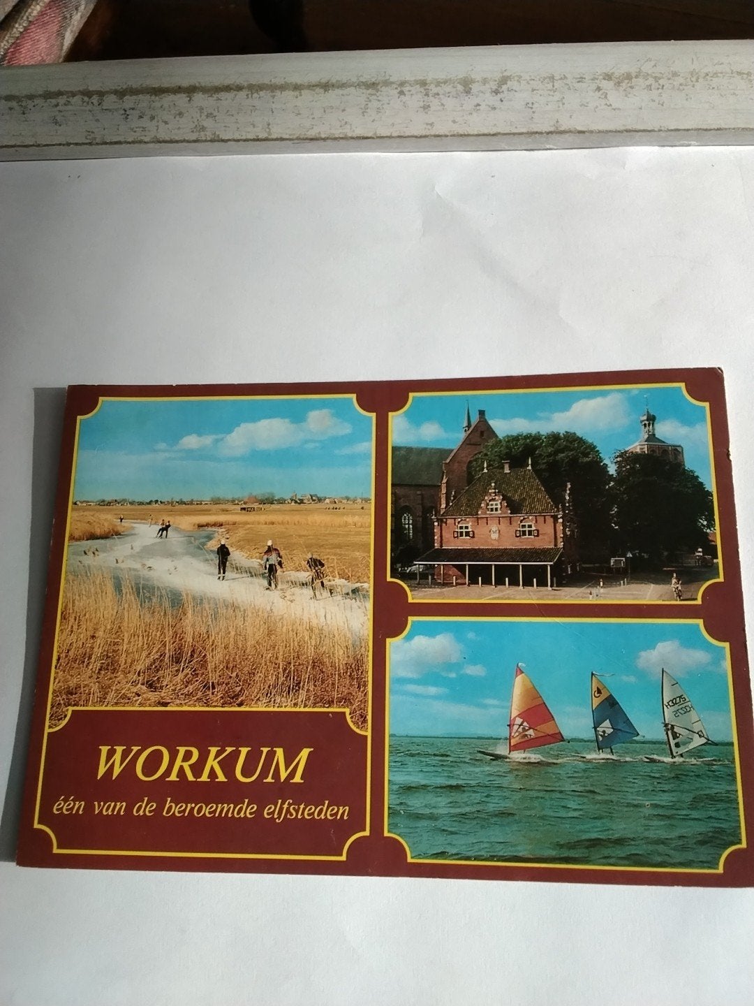 Oude ansichtkaart Workum, Friesland - Elfsteden, Ophalen of Verzenden, 1960 tot 1980, Gelopen, Friesland