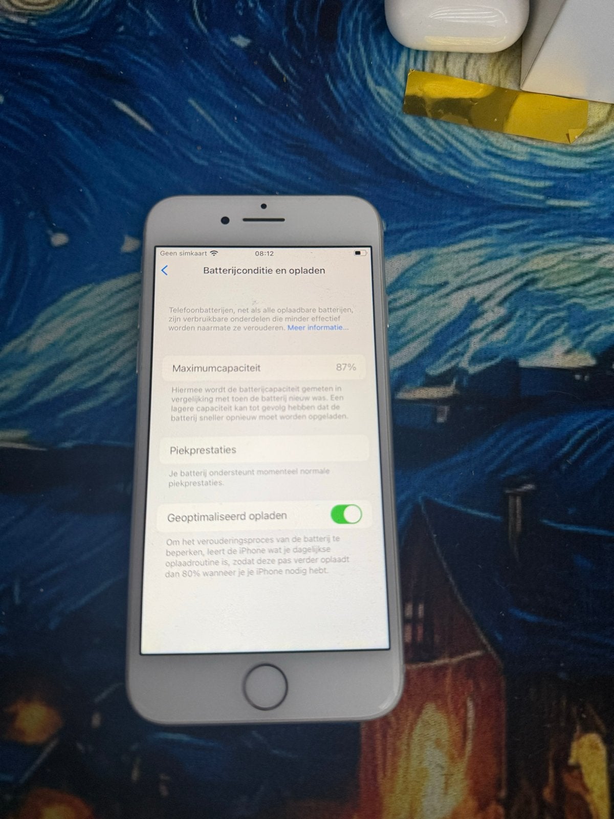 iPhone 8 met lichte gebruikerssporen en 87% batterij, Telecommunicatie, Mobiele telefoons | Apple iPhone, Ophalen, Gebruikt, IPhone 8