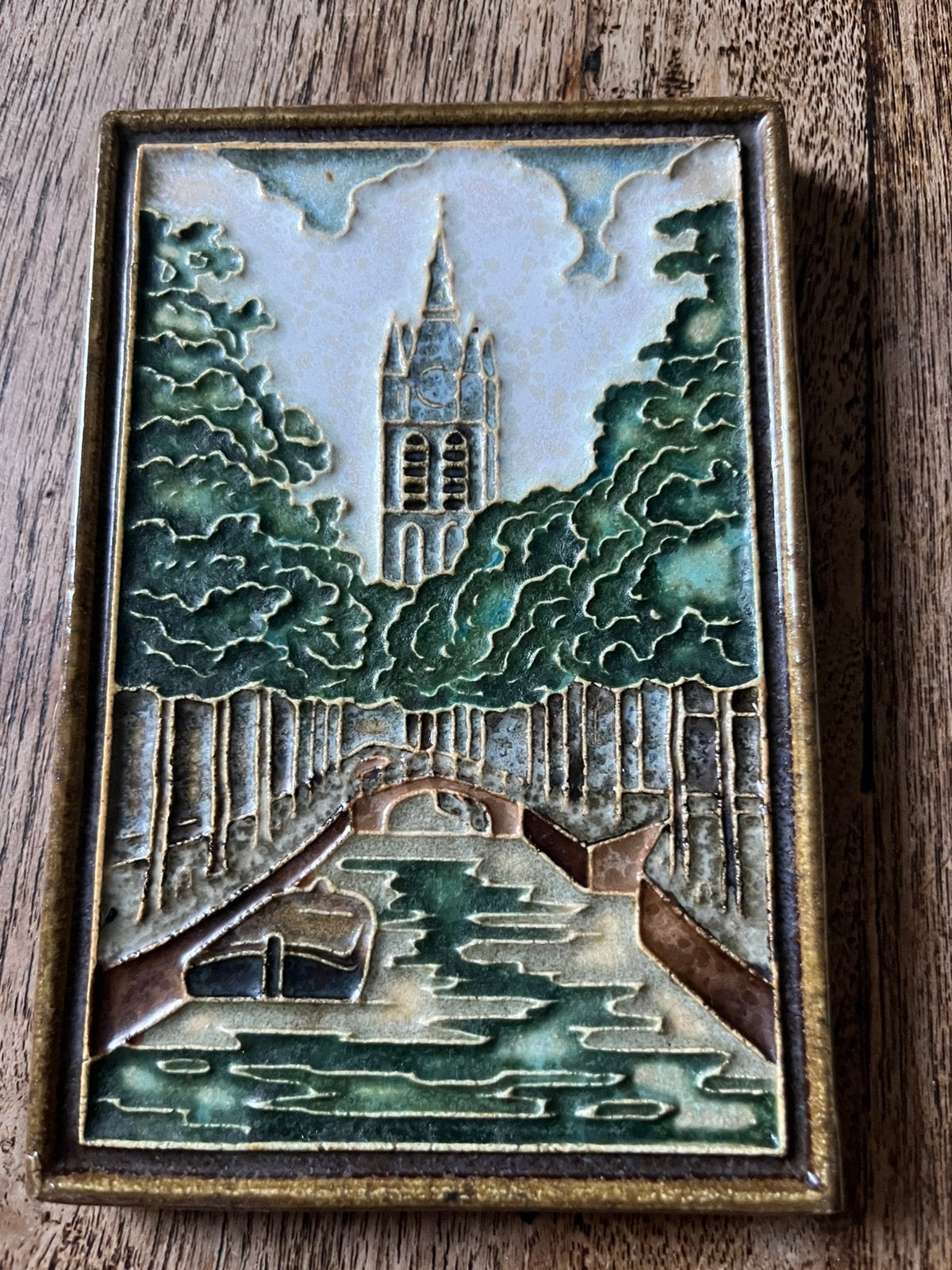 Oude antieke tegel “cloisonne” punt gaaf. DELFT, Ophalen of Verzenden