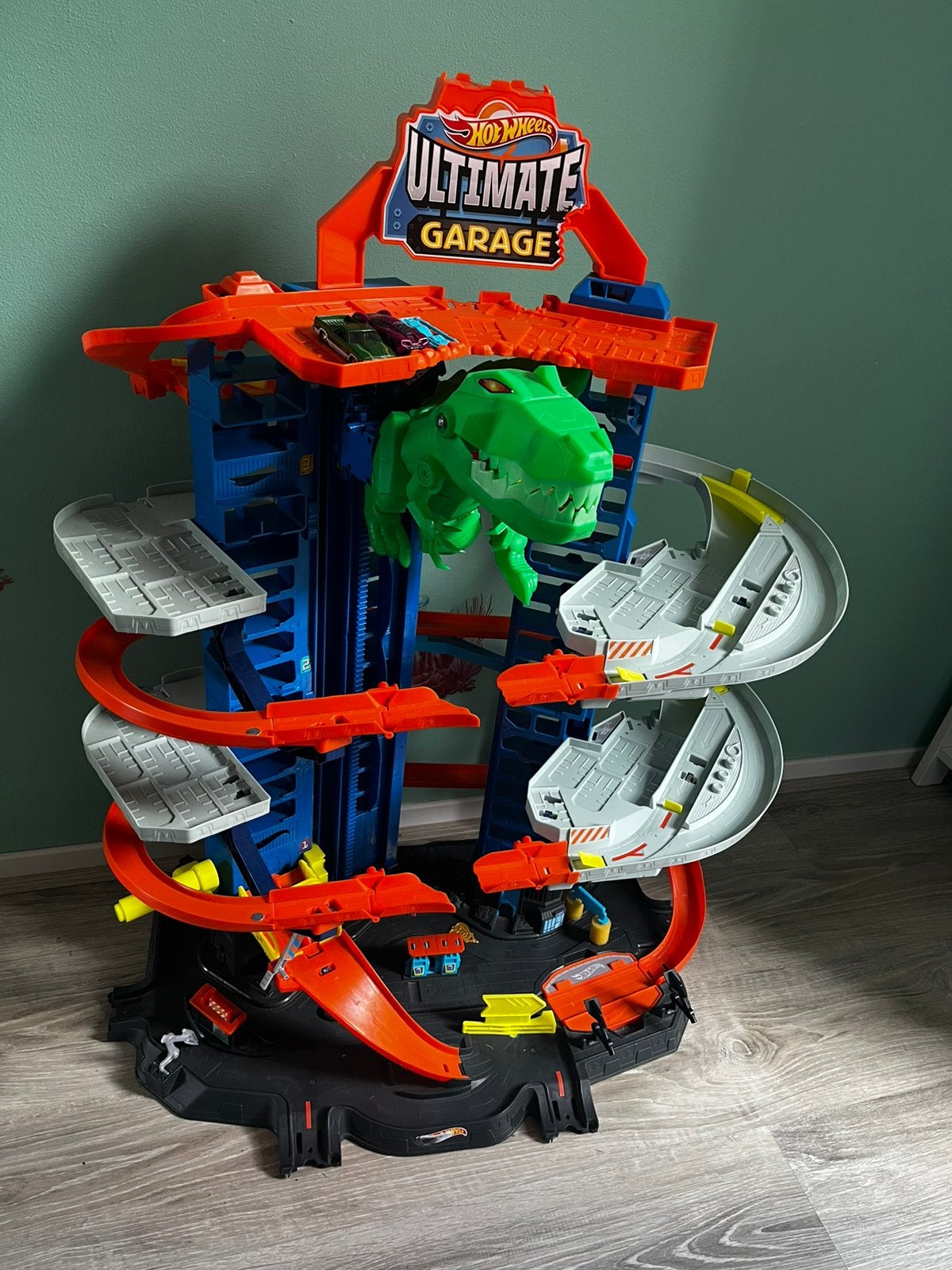 Hot Wheels Ultimate Garage, Kinderen en Baby's, Speelgoed | Racebanen, Ophalen, Racebaan, Zo goed als nieuw, Hot Wheels