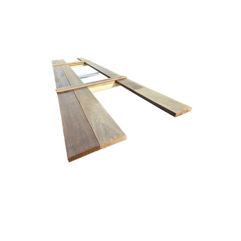 Hardhouten balken – geschaafd - nr: HB42, Ophalen, 250 cm of meer, Balken, Hardhout
