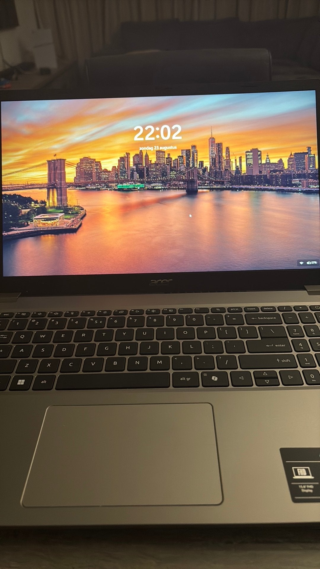 Acer aspire light, Ophalen, Zo goed als nieuw, 15 inch, 2 tot 3 Ghz