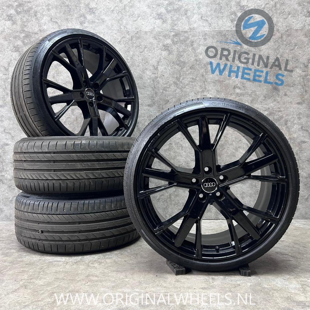 20 inch GMP gunner velgen + zomerbanden Audi A4, Audi, Gebruikt, 265 mm, Banden en Velgen
