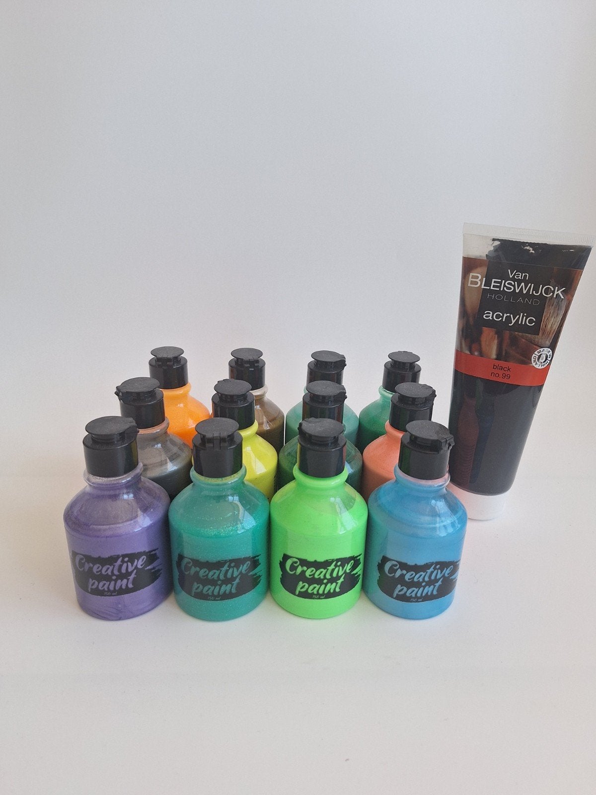 Set van 13 tubes acrylverf, Ophalen of Verzenden, Nieuw, Acrylverf
