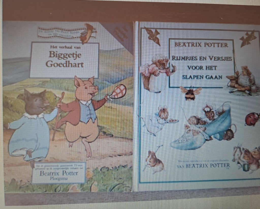 BEATRIX POTTER. 2 BOEKJES., Boeken, Gelezen, Fictie algemeen, Beatrix Potter, Jongen of Meisje