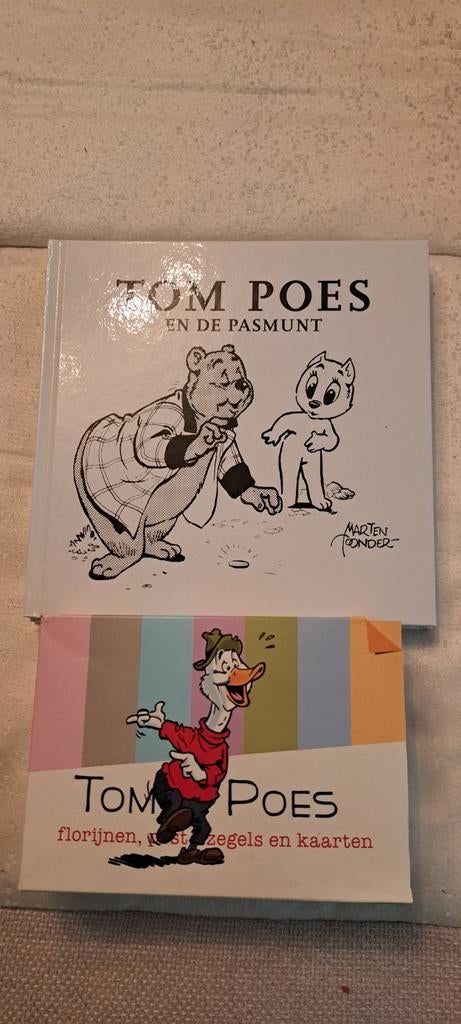 Tom Poes penningenset compleet met boek, Postzegels en Munten, Penningen en Medailles, Ophalen of Verzenden, Overige materialen