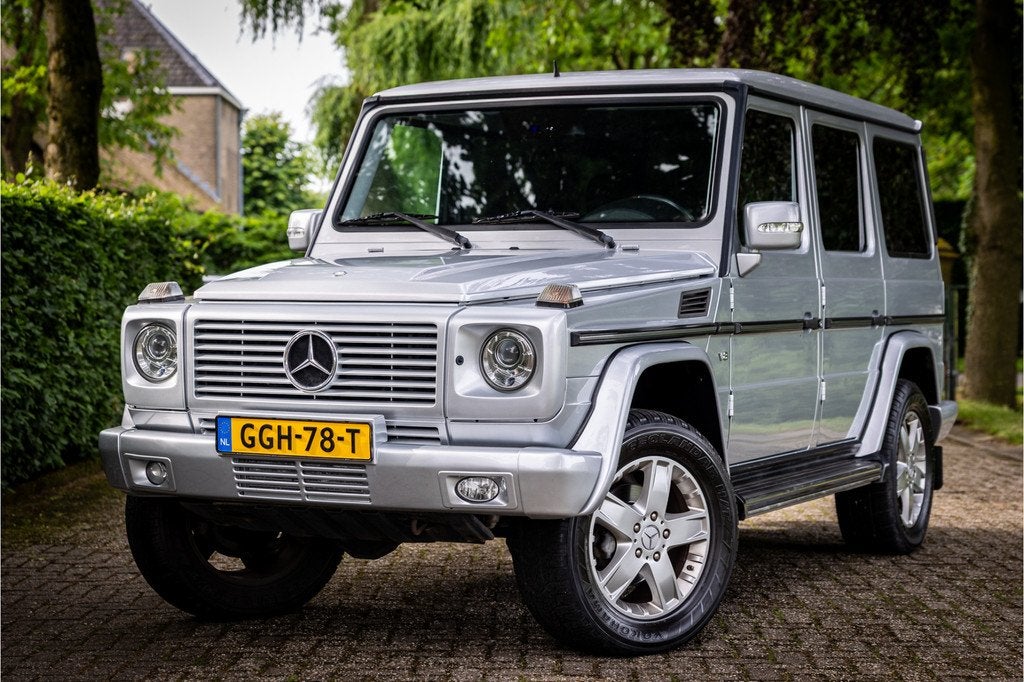 Mercedes-Benz G-Klasse 500 St.Wagon 7-Persoons Youngtimer Sc, Auto's, Mercedes-Benz, Automaat, Gebruikt, 296 pk, G-Klasse