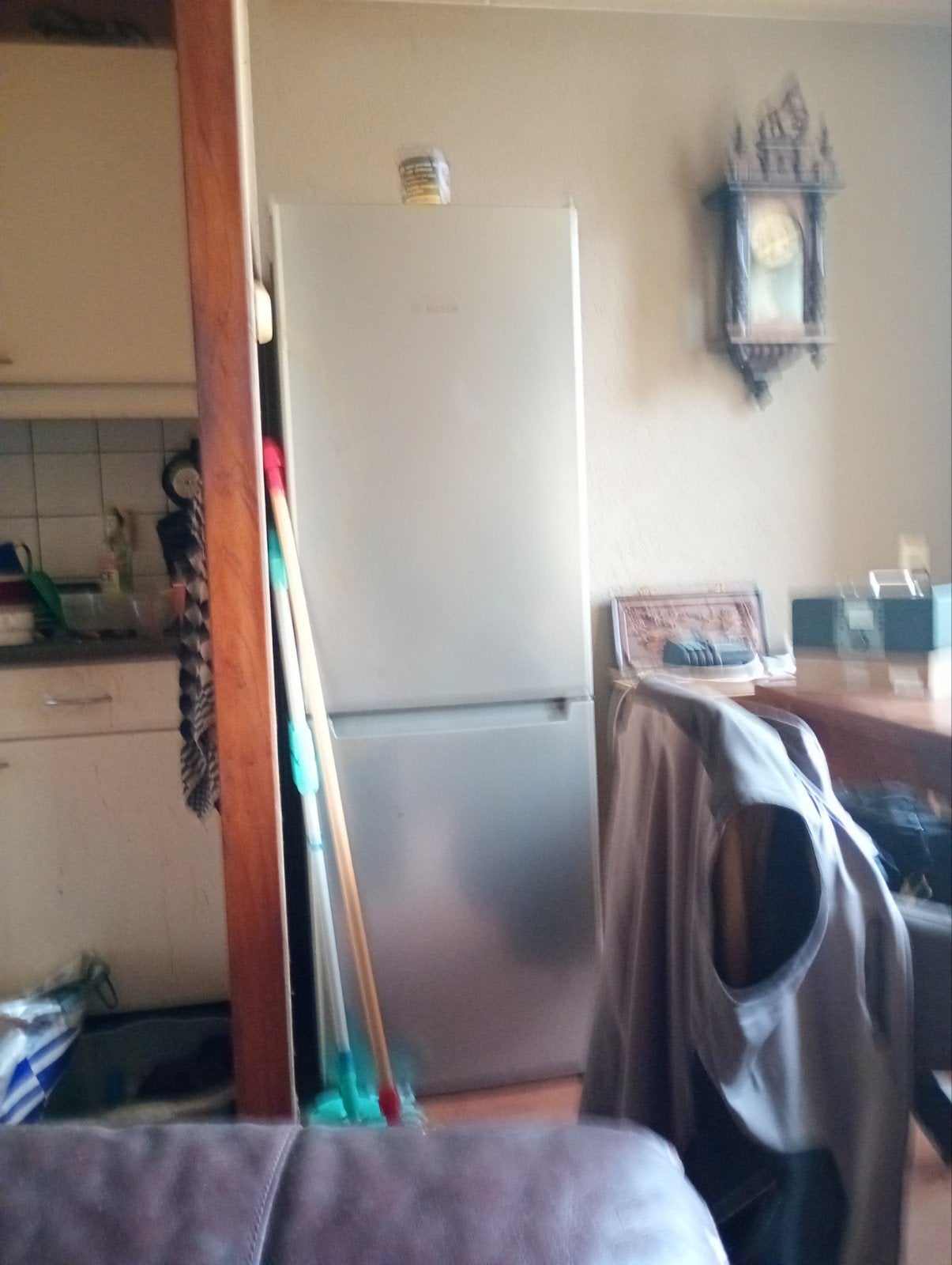 Bosch Koelkast met aparte Vriezer en Thermostaat., Witgoed en Apparatuur, Ophalen, 150 tot 200 liter, Gebruikt, 60 cm of meer