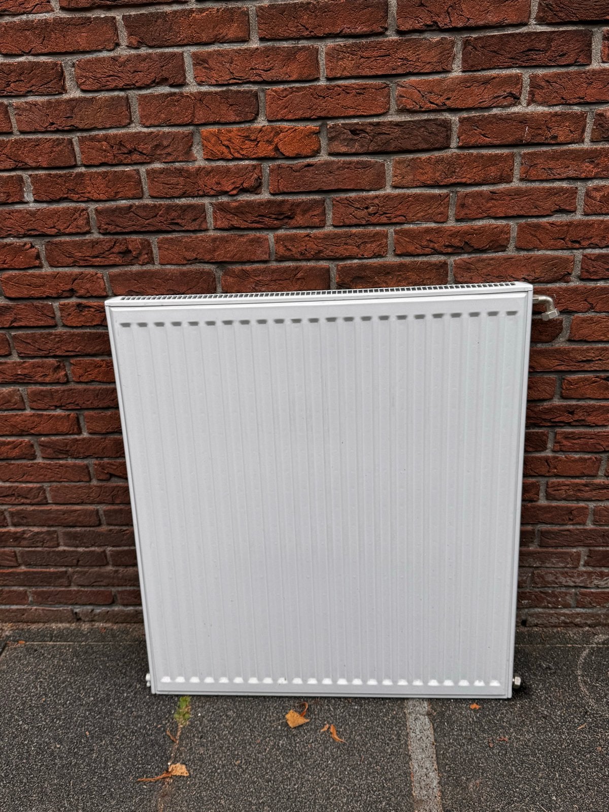 Witte radiator, gebruikt en in goede staat, Ophalen, Gebruikt, Radiator, 60 tot 150 cm