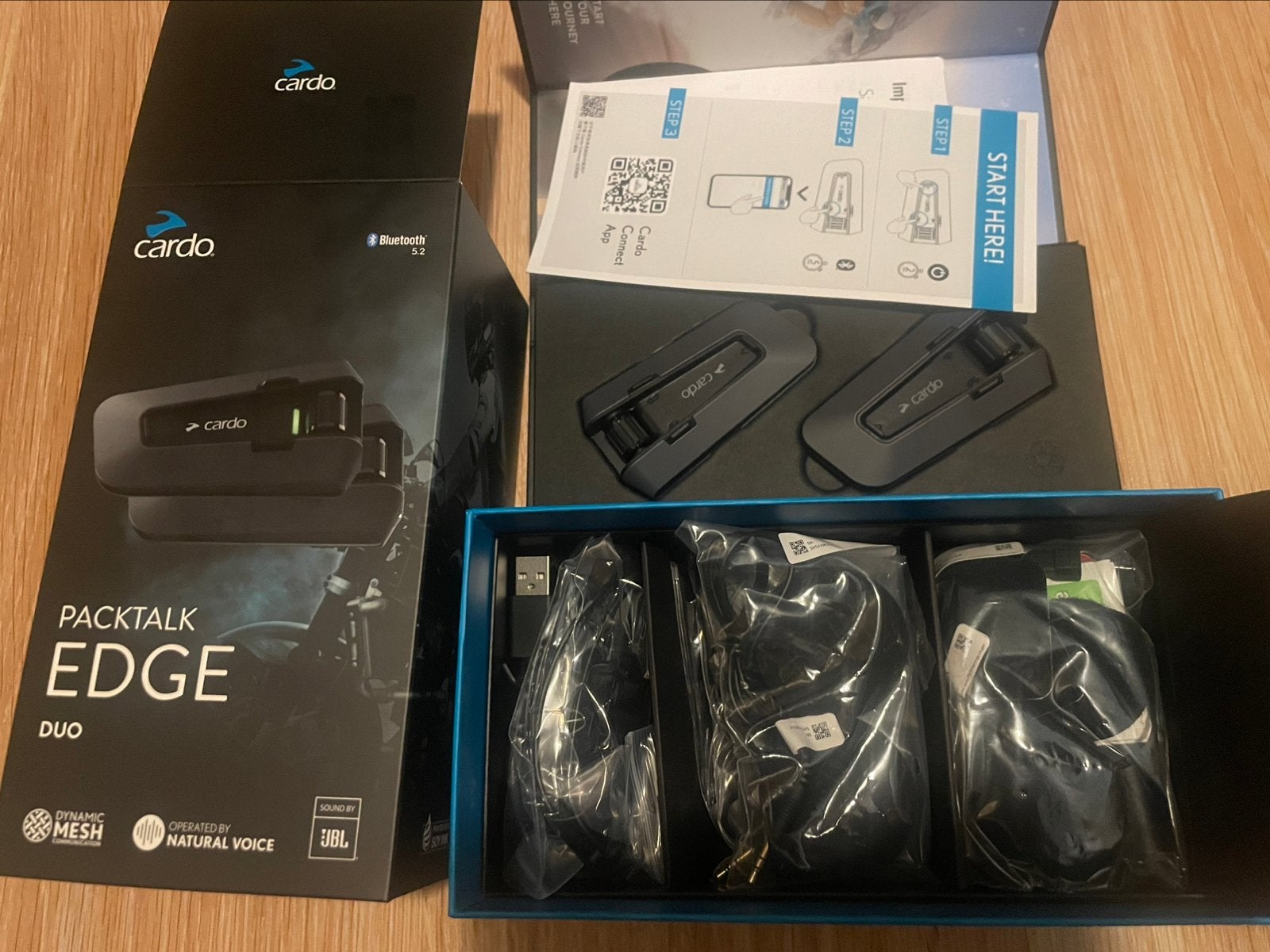 Cardo packtalk edge NIEUW, Motoren, Accessoires | Overige, Ophalen of Verzenden, Nieuw