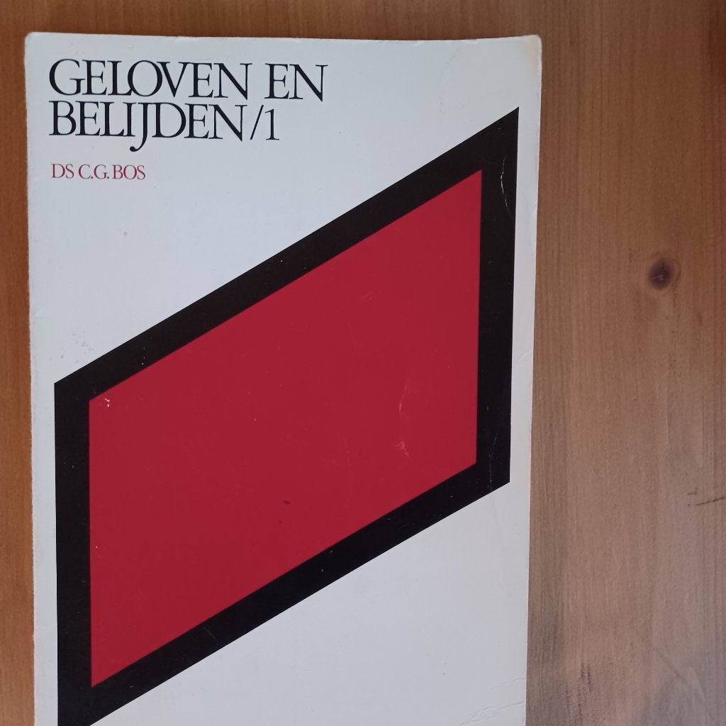 Geloven en belijden 1 en 2, Gelezen, Christendom | Protestants, Ophalen of Verzenden, Ds. C.G. Bos