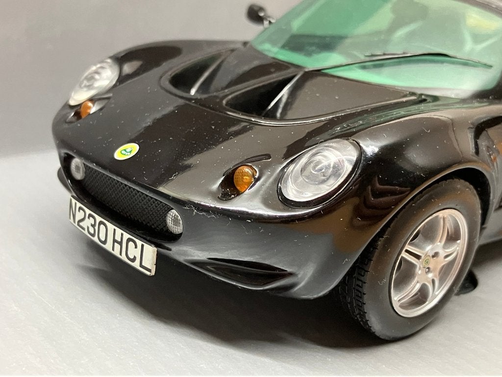 Lotus Elise S1 Roadster  1997  Black  1/18 Chrono, Ophalen of Verzenden, Nieuw, Auto, Overige merken