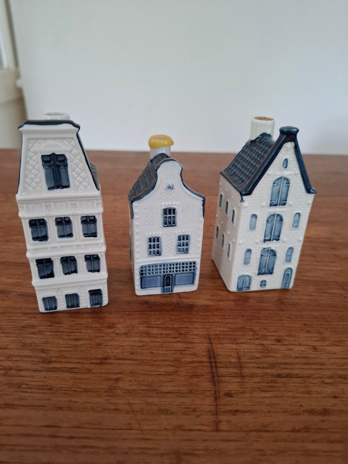 KLM huisjes Bols Delft Blauw, Verzamelen, KLM Huisjes, Ophalen of Verzenden, Zo goed als nieuw, 41 t/m 60, Gevuld