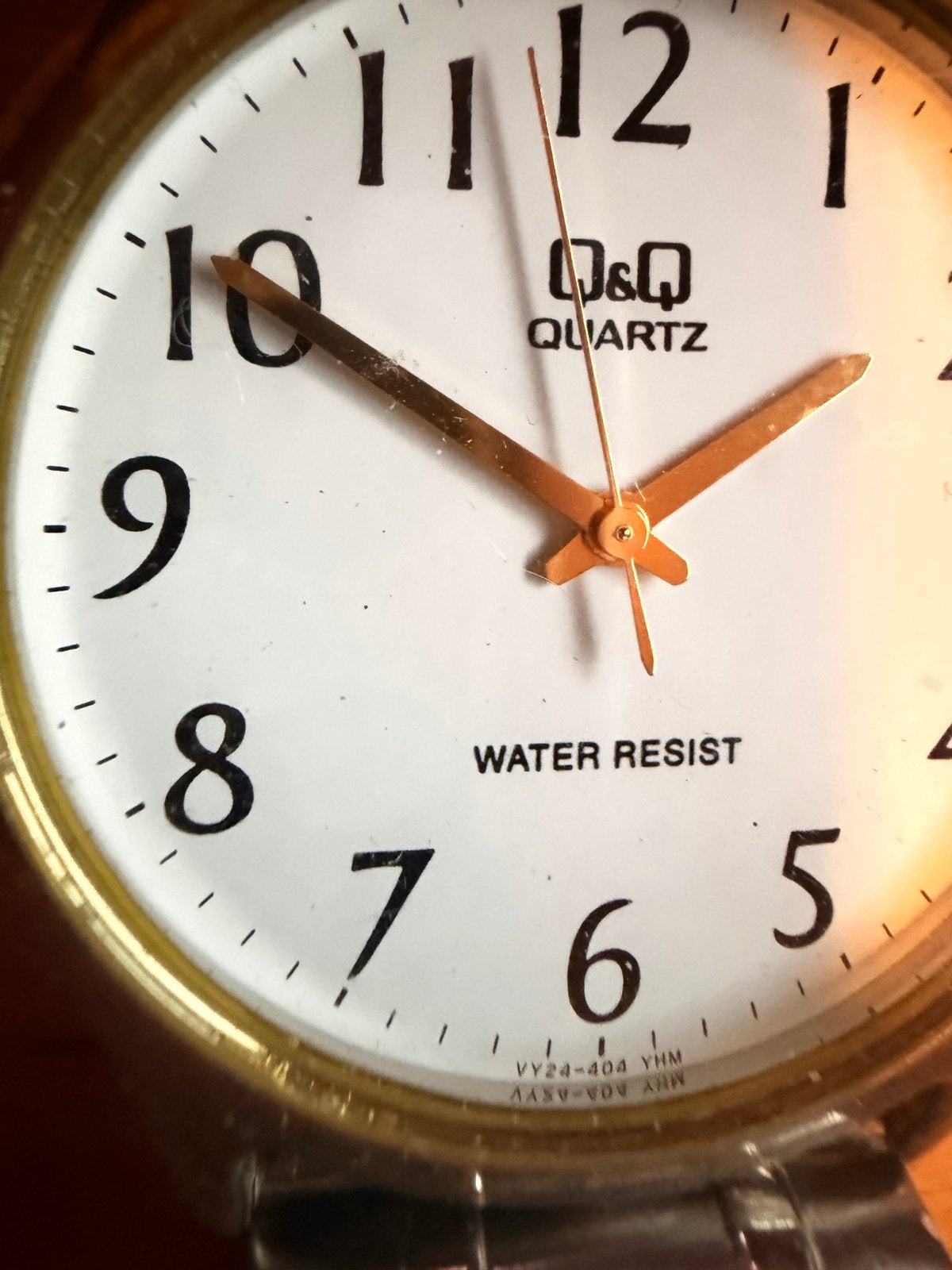 Q&Q Quartz Polshorloge - Waterbestendig, Sieraden, Tassen en Uiterlijk, Overige merken, Gebruikt, Staal, Polshorloge