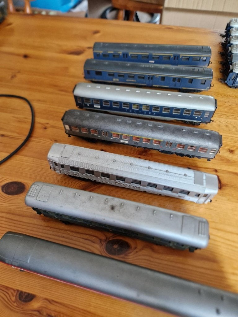 Modeltrein Personenrijtuigen Lima, Gebruikt, Gelijkstroom, Wagon, Ophalen of Verzenden