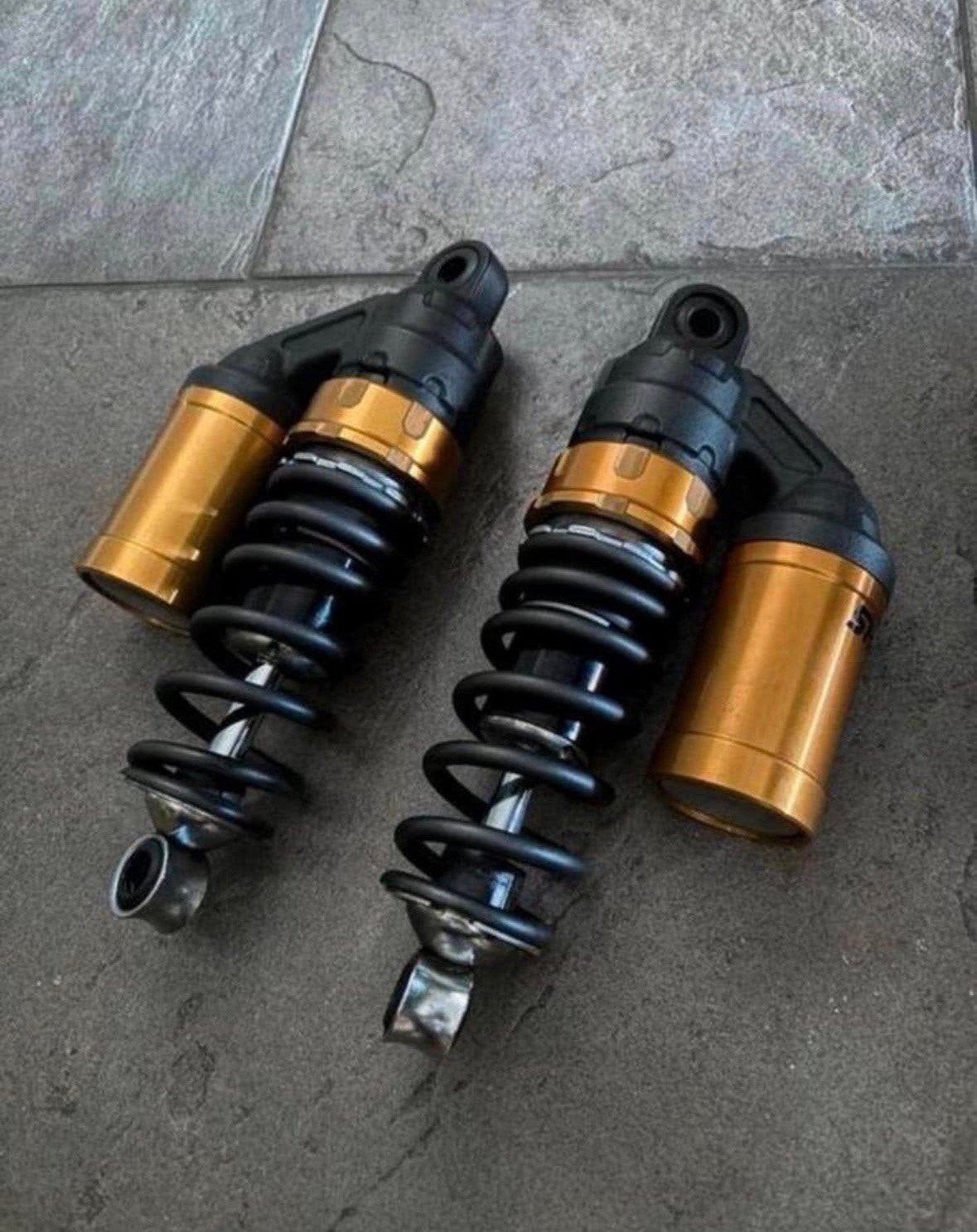 Set schokbrekers origineel Yamaha XV950 XV 950 Bolt, Motoren, Ophalen, Gebruikt