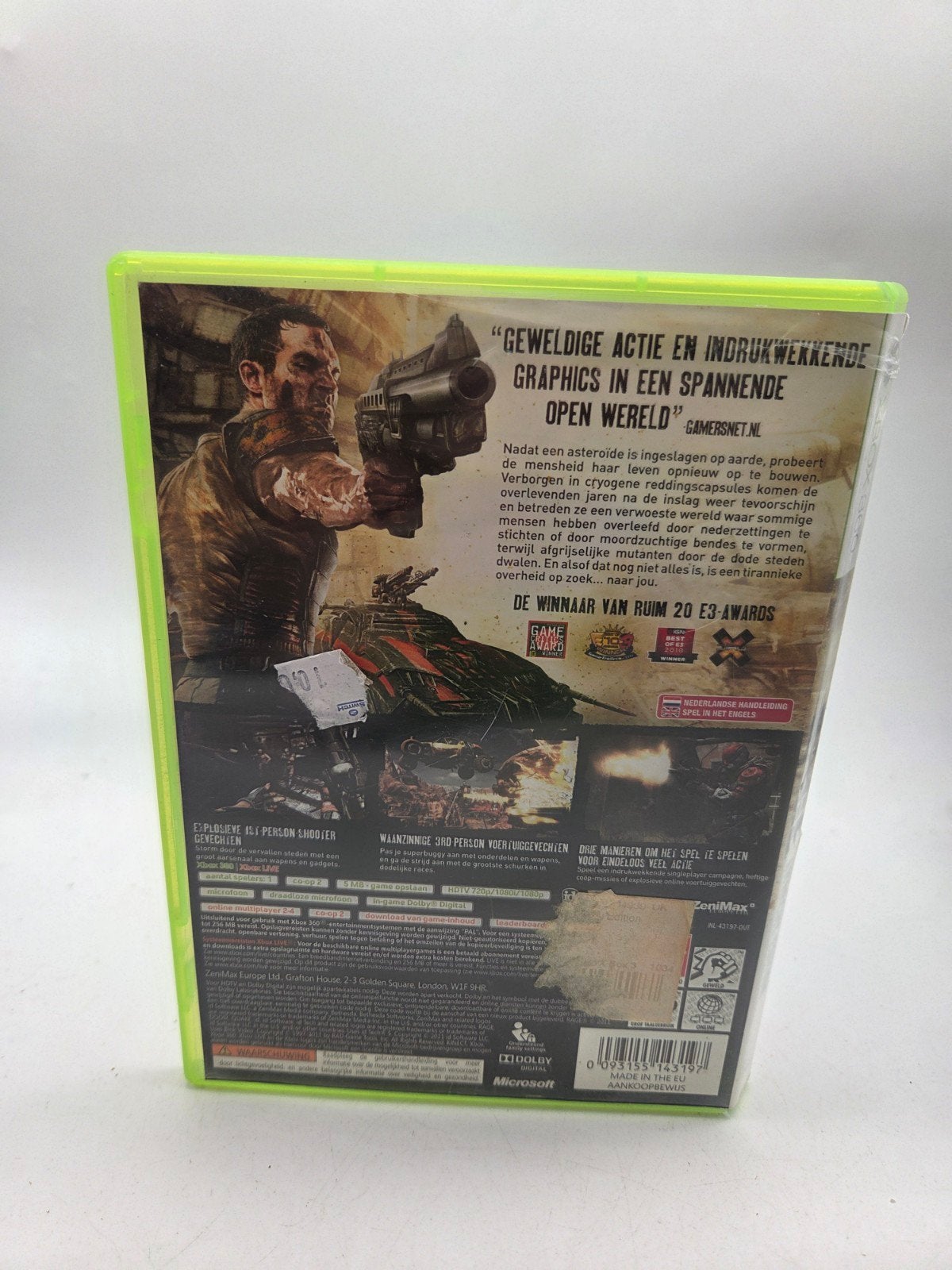 Rage Anarchy Edition Xbox 360 - Actie Shooter Game, 1000 Rockville Pike, Rockville, MD 20852, USA, Online, Gebruikt, Vanaf 18 jaar