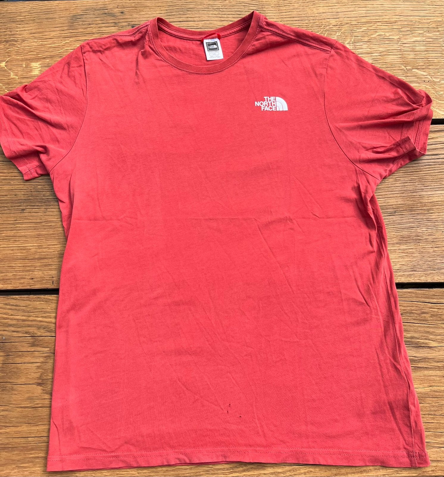 The North Face t-shirt, Ophalen of Verzenden, Zo goed als nieuw, Rood