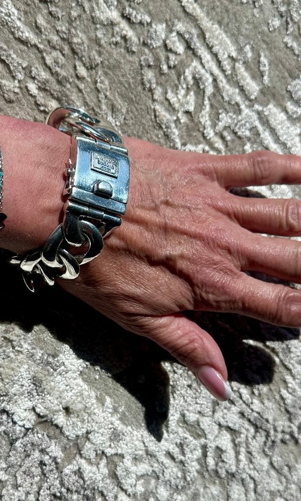 Buddha to Buddha armband Chris 595.00, Ophalen of Verzenden, Gebruikt, Zilver, Zilver
