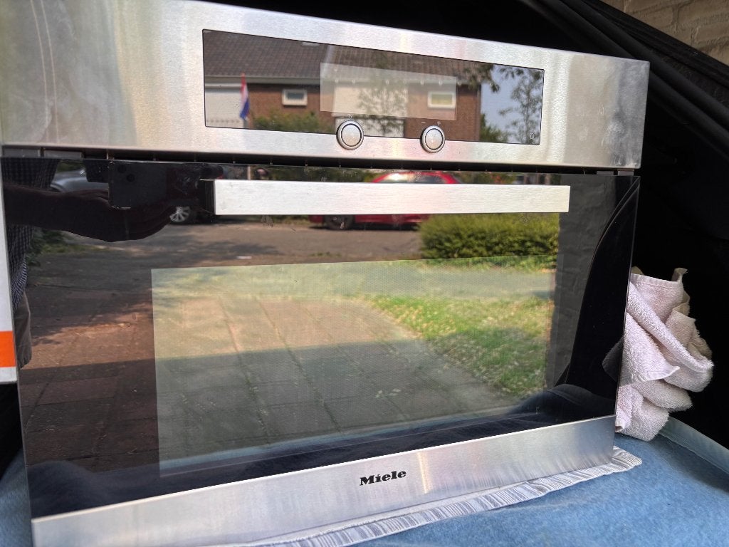 Miele combi oven, Ophalen, Minder dan 45 cm, Gebruikt, Combi-oven