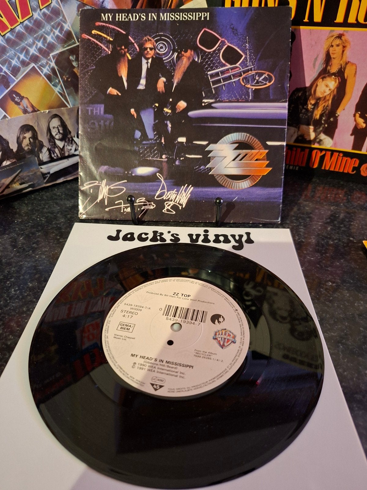 ZZ Top - My Head's in Mississippi    1991, 7 inch, Ophalen of Verzenden, Overige typen, Fotohoes