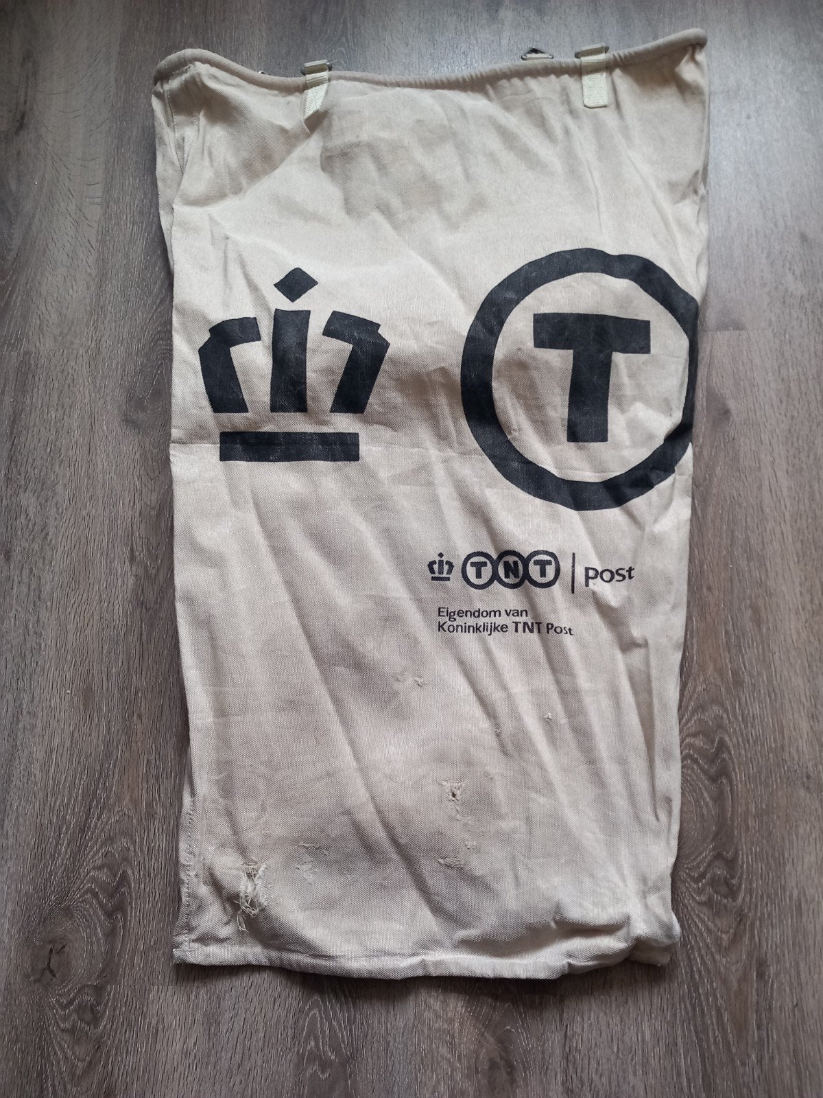 Vintage TNT Post zak - Authentiek en decoratief, Ophalen of Verzenden, Gebruikt