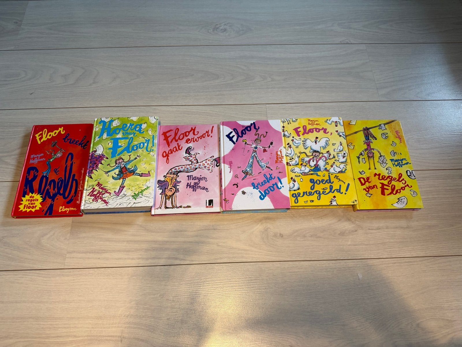 6 Floor boeken van Marjon Hoffman - Kinderboeken, Ophalen of Verzenden, Gelezen, Fictie