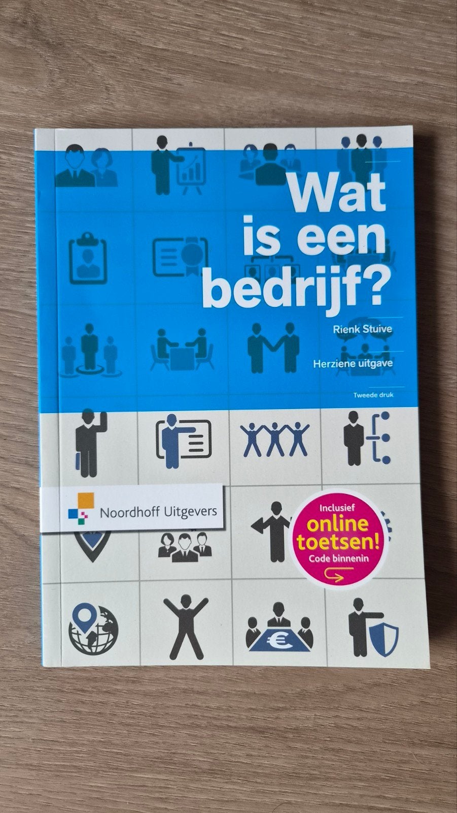 Wat is een bedrijf? - R. Stuive (Noordhoff), Rienk Stuive, Zo goed als nieuw, Gamma, HBO