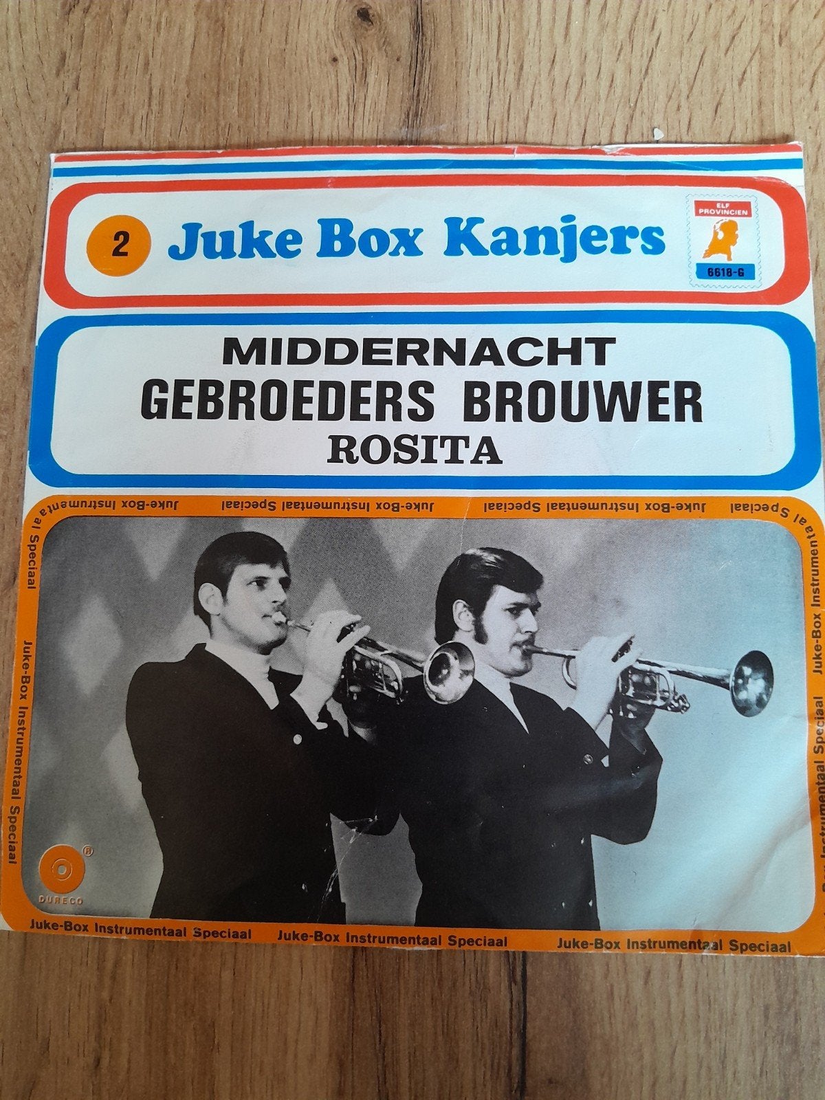 gebroeders brouwer 7 inch middernacht, Ophalen of Verzenden, Zo goed als nieuw, Pop