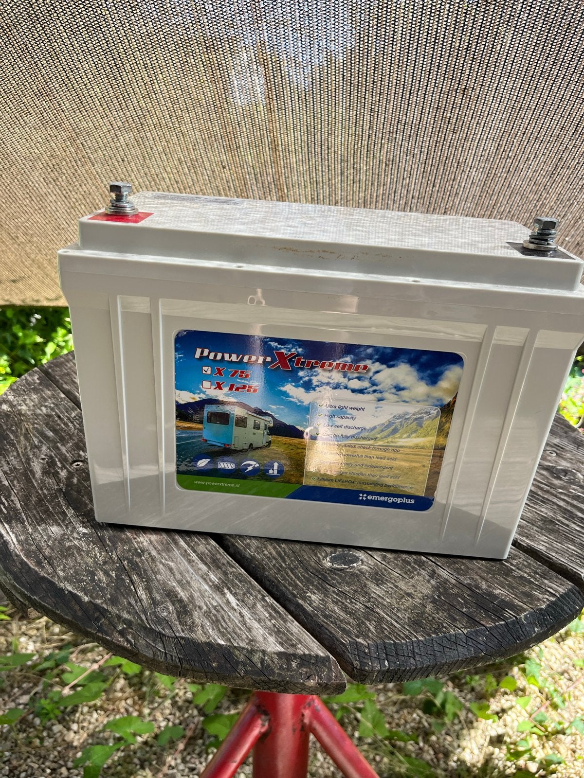 PowerXtreme X75 Lithium LiFePO4 Accu - Zo goed als nieuw, Ophalen of Verzenden, Zo goed als nieuw