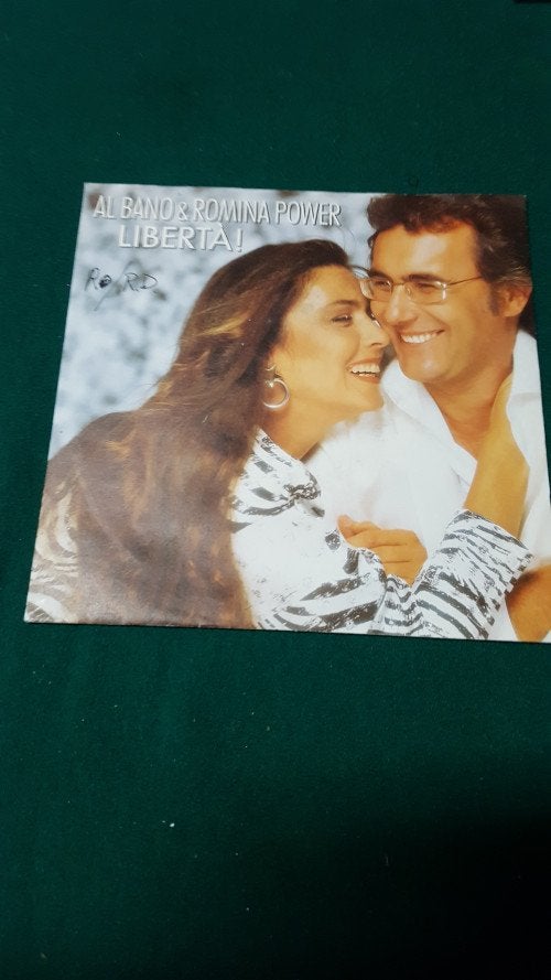 single al bano en romina power liberty, Cd's en Dvd's, Ophalen of Verzenden