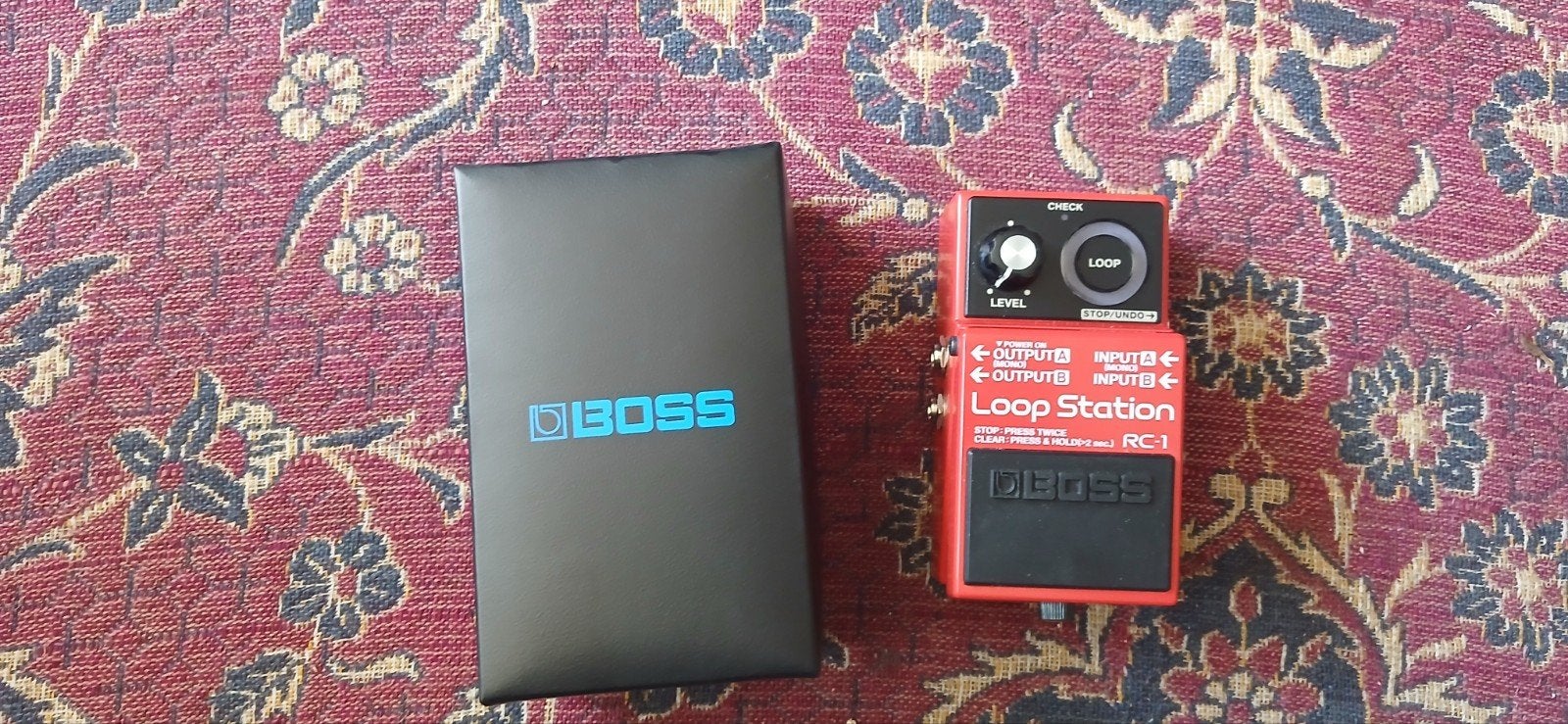 Boss RC-1 Loop Station incl originele doos., Muziek en Instrumenten, Ophalen of Verzenden, Zo goed als nieuw, Overige typen
