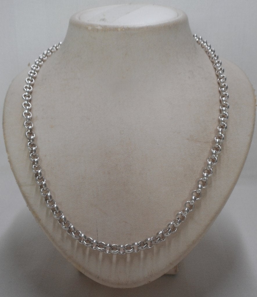 Zilveren jasseron ketting nr.1307