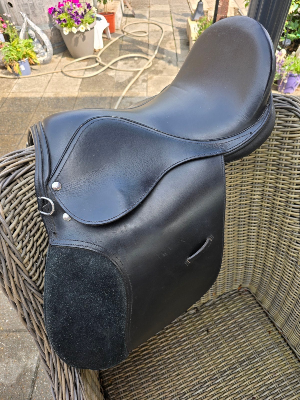 Haflinger zadel kerbl 17,5 inch, Dieren en Toebehoren, Ophalen, Zo goed als nieuw, Veelzijdigheid, L (17.5 inch)