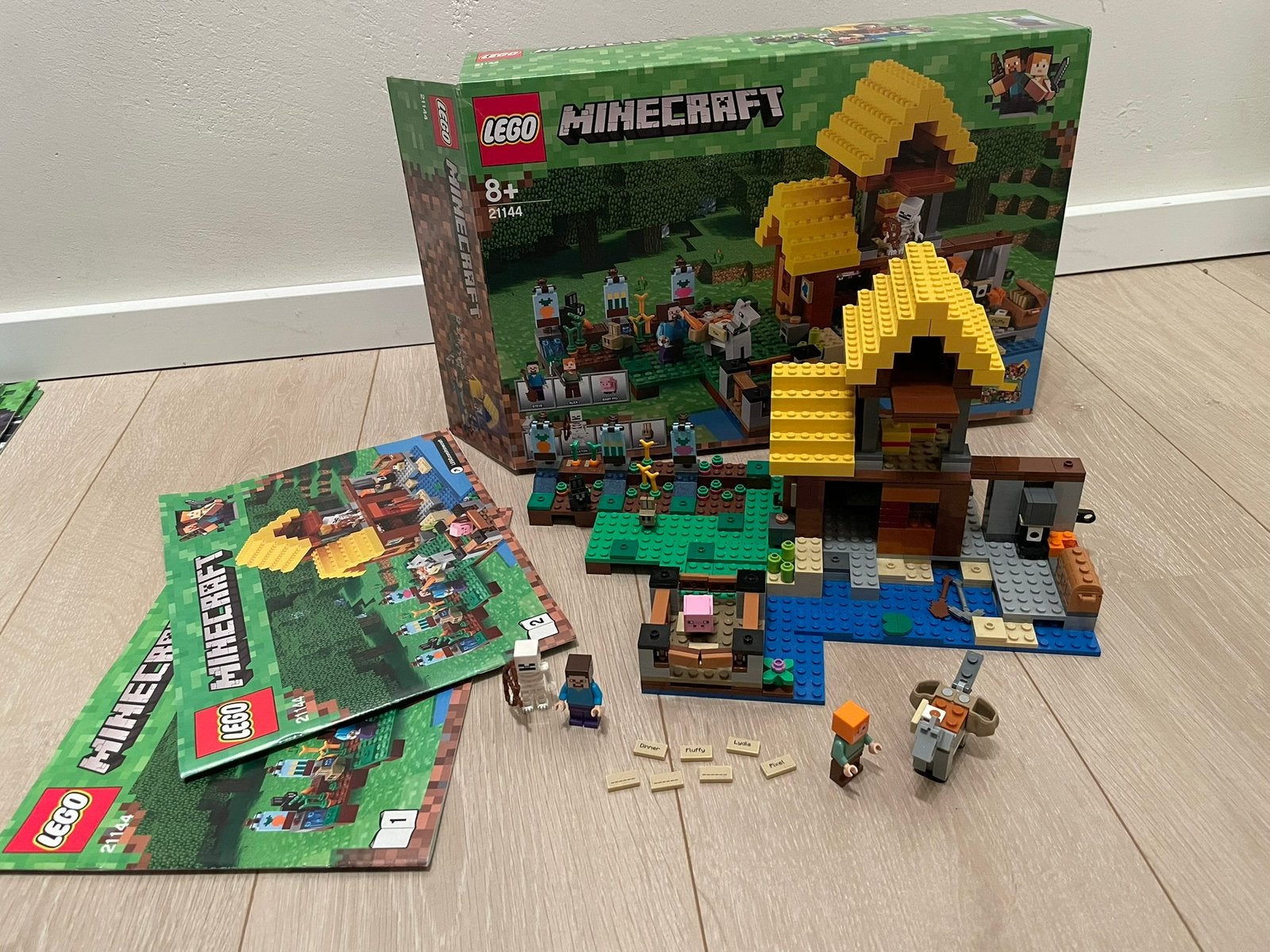 Lego Minecraft 21144 - Het boerderijhuisje, Inclusief instructies, Minecraft, Lego, Ophalen of Verzenden