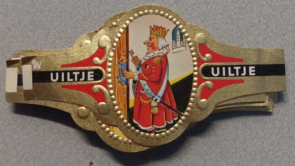 Sigarenbandjes, Ophalen of Verzenden, Gebruikt, Sigarenbandjes